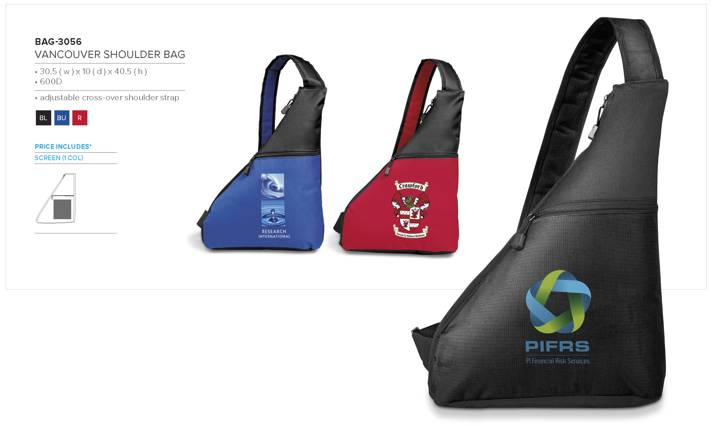 Vancouver Shoulder Bag CorporateMall